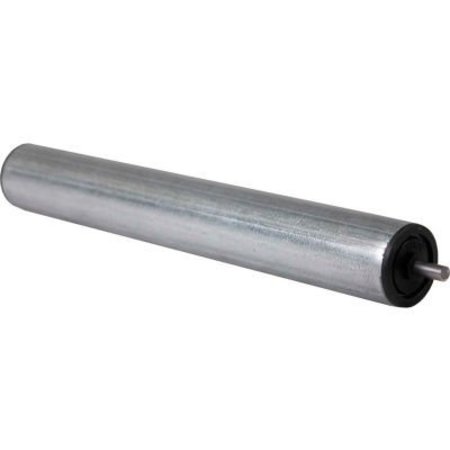 OMNI METALCRAFT 1-3/8" Dia. x 18 Ga. Galvanized Roller for 18" O.A.W. Omni Conveyors ABEC Bearings 42411-18-O